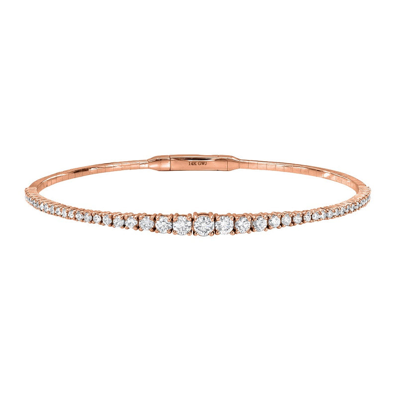 Graduating Diamond Bangle