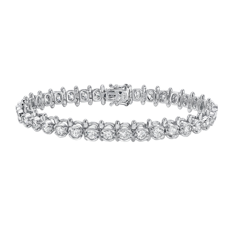 Diamond Bezel Tennis Bracelet