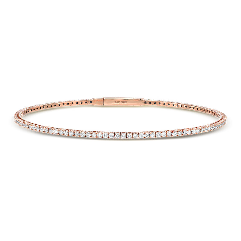 Diamond Flexible Bangle