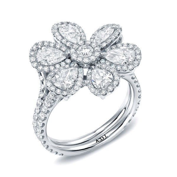 Norah Flower Cocktail Ring