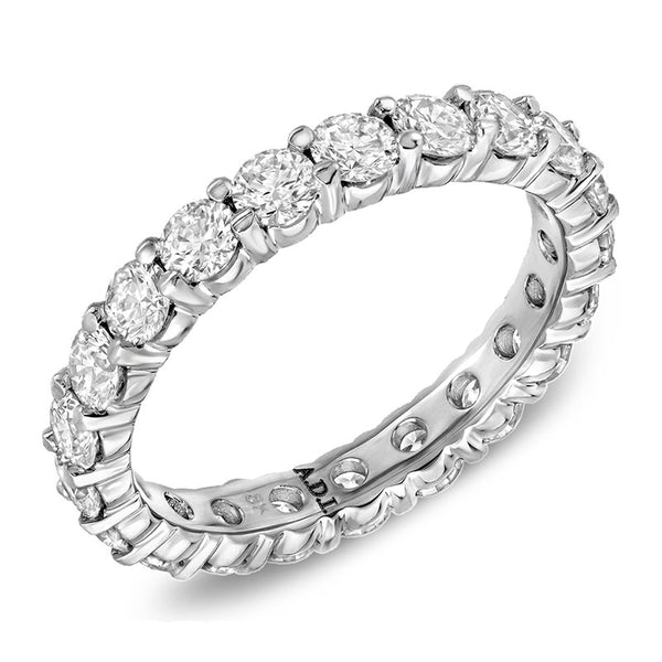 White Gold Forever Eternity Band