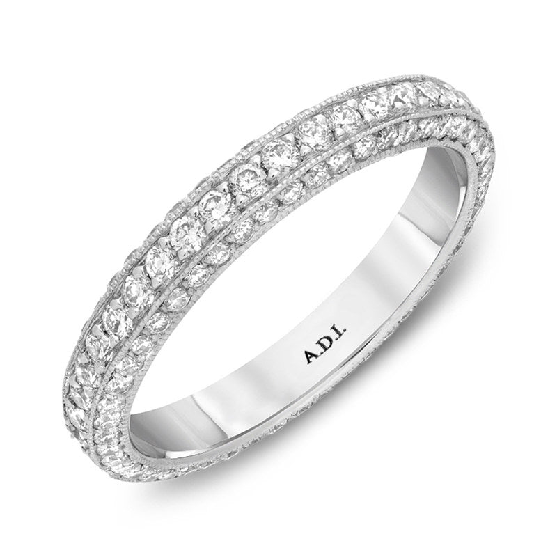 Riviera Micro-Pave Eternity Band