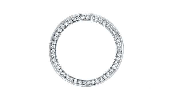 Endless Baguettes Platinum Eternity Band